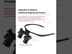 Aufgerüstete 5x medizinische Scheinwerfer Vergrößerungsbrille