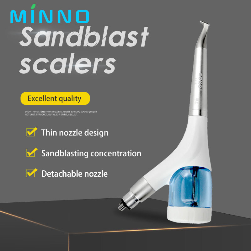 Medizinische Ausrüstung COXO Dental Air Prophy Unit Polisher / COXO Abtrennbare Dental Air Prophy Unit Abrasive Sandblasting Polishing Sandblasting Maschine Dental Luftfluss zur Prophylaxe