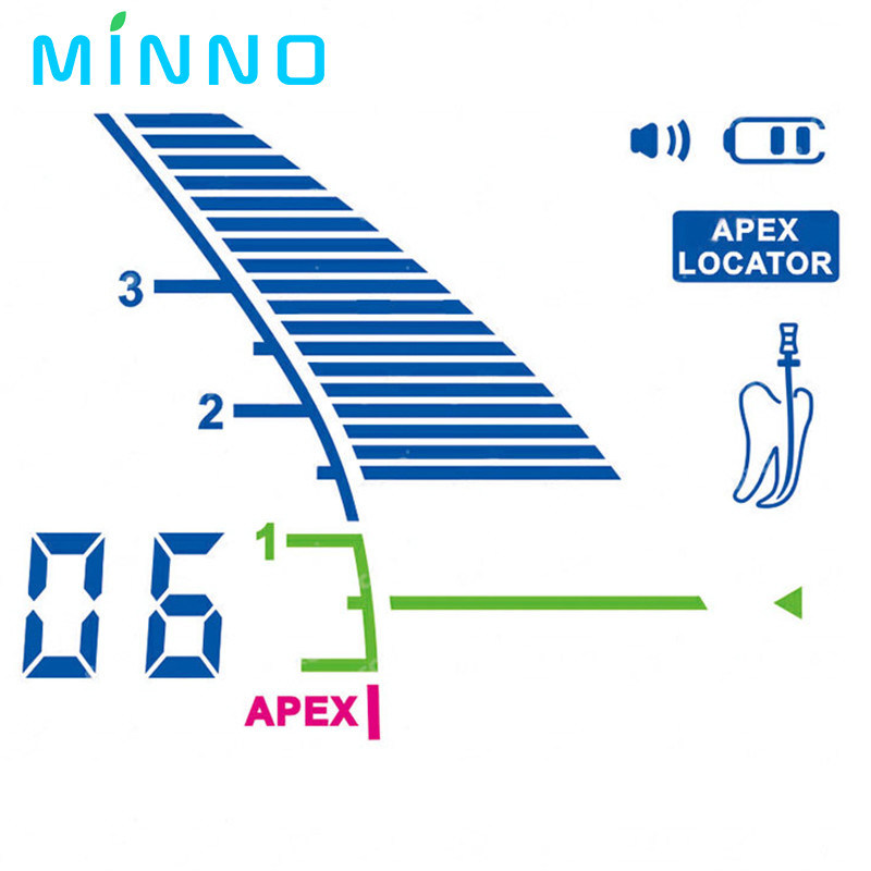 COXO Endodontik-Zahn-Apex-Locator 7.4V 1000mAh C Wurzel-Apex-Locator