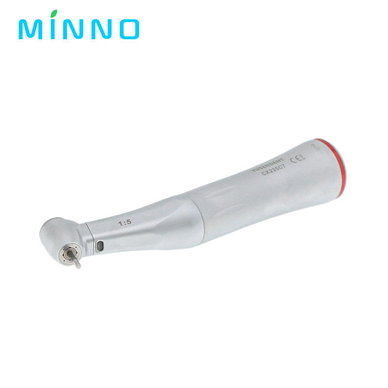 COXO 1:5 Steigende niedriggeschwindige zahnärztliche Handstück Kontraswinkel LED Glasfaser Handstück