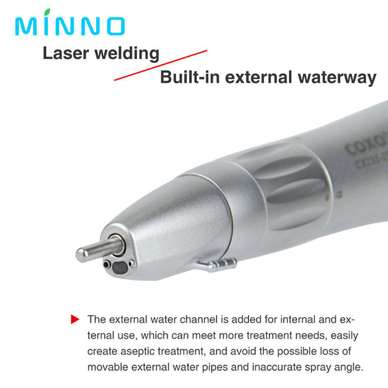 Zahnmedizinisches Niedriggeschwindigkeitshandwerkzeug Außenwasserspray E-Typ Universalanschluss Luftmotor Mikromotor 2/4 Löcher Laborwerkzeuge