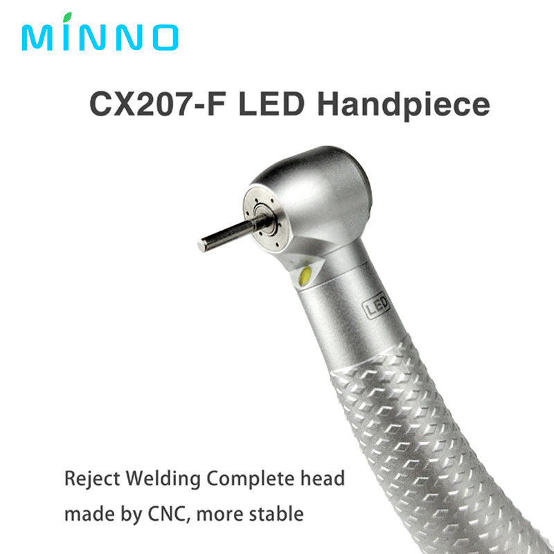 300000rpm Coxo Hochgeschwindigkeitshandstück 4 Löcher LED Zahnhandstück mit 3-Weg-Spray