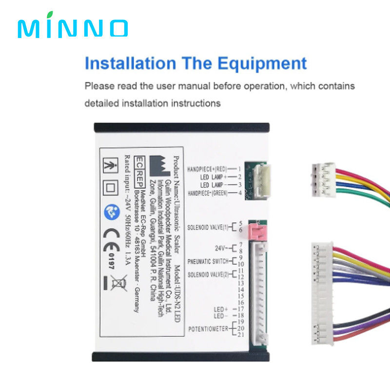 0.01MPa bis 0,5MPa LED Ultraschall-Zahnschaubarmaschine
