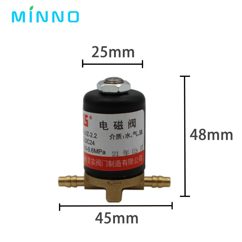 Zähneeinheit Magnetventil DC/AC 24V 0-0,6MPa Zähne-Stuhl Elektromagnetisches Ventil