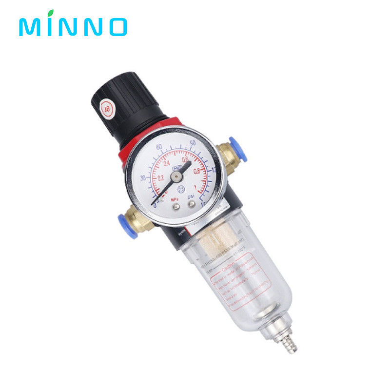 1.0Mpa Wasserfilter für den Zahnstuhl mit Barometer-Wasserfilterregulator