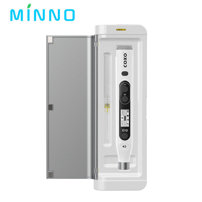 Dental Oral Anästhesie Injektor Portable Schmerzlose drahtlose Lokalanästhesie mit bedienbarem LCD-Display Ladbar und saugbar