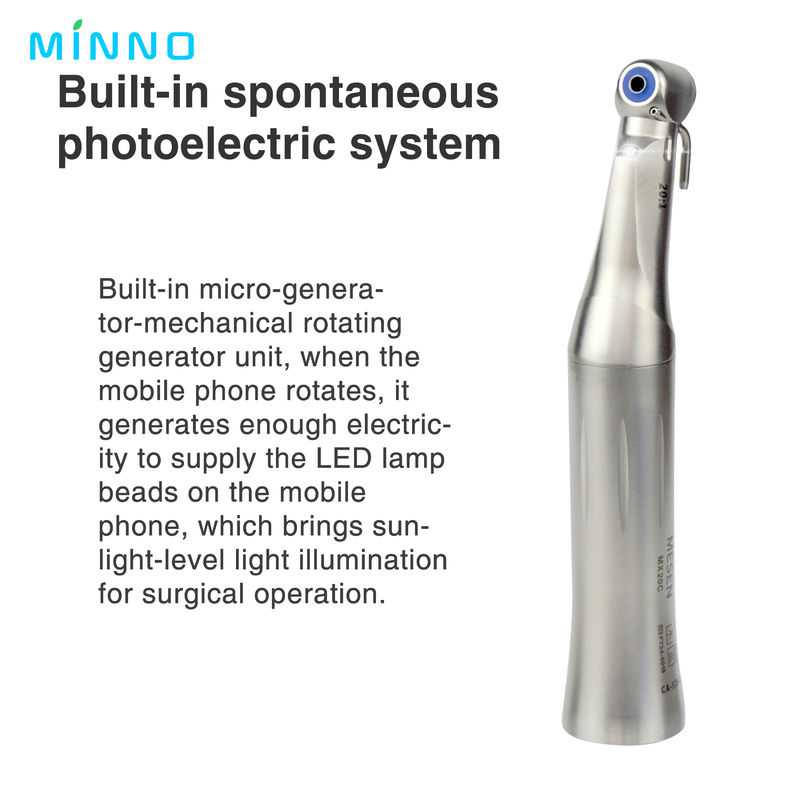 20/1 Implantate Motor Gegenwinkel Außenwasserspray Niedriggeschwindigkeitshandstück ohne LED-Bohrgerät Zahnmedizin