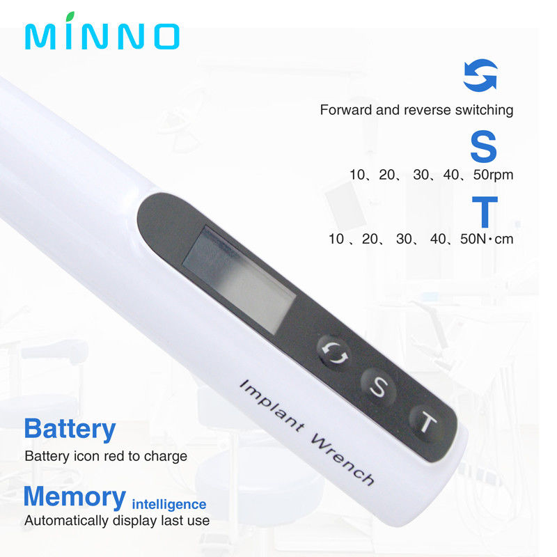 Dental Cordless 360° Dreh-Mini-Torque-Schlüssel von BetterWay Motor X für Endodontische Implantate Abutment Anschluss und R