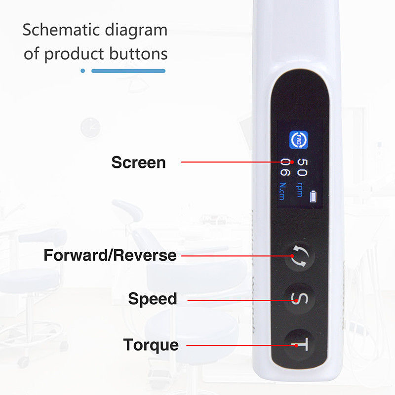 Dental Cordless 360° Dreh-Mini-Torque-Schlüssel von BetterWay Motor X für Endodontische Implantate Abutment Anschluss und R