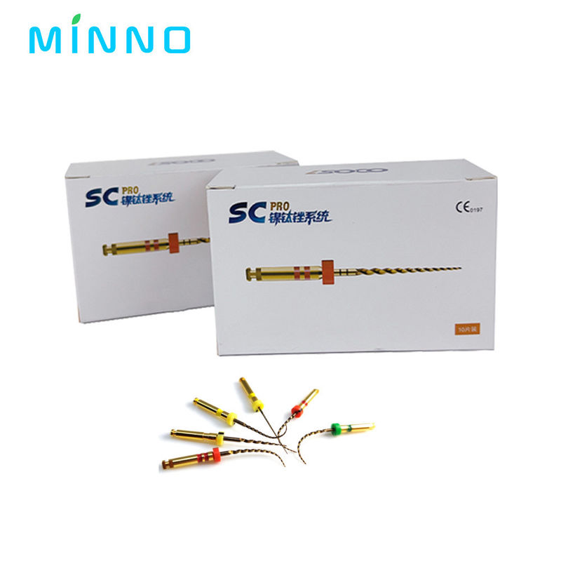 Zahnärztliche SX-F3 Blaue Akten Nitinol Rotary Universalmotor Endodontische Anti-Ermüdungs-Konstante Nadel Zahnheilkunde Wurzelkanal Matte