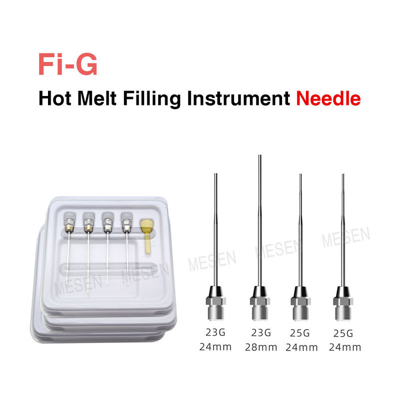 Fi-G Hot Melt Füllgerät Nadel Verhindern Sie gutta-percha Leckage 360 drehbare Nadel 4 Nadeln sind für Optionen