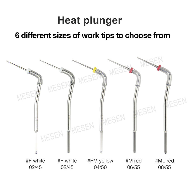 C-FILL Dental Obturation Pistole Nadeln Obturation Pistole Nadeln Spitzen 4 Stück Hochwertige Dental Cordless Gutta Percha Obturation Pistole und Stift Gebrauch Nadeln