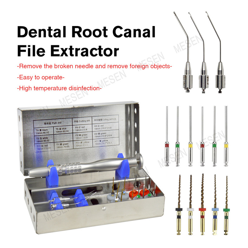 Dental Wurzelkanalfeilen-Extraktor, Material: Nickel-Titan-Legierung! Anti-Ermüdung, verschleißfest und bruchsicher